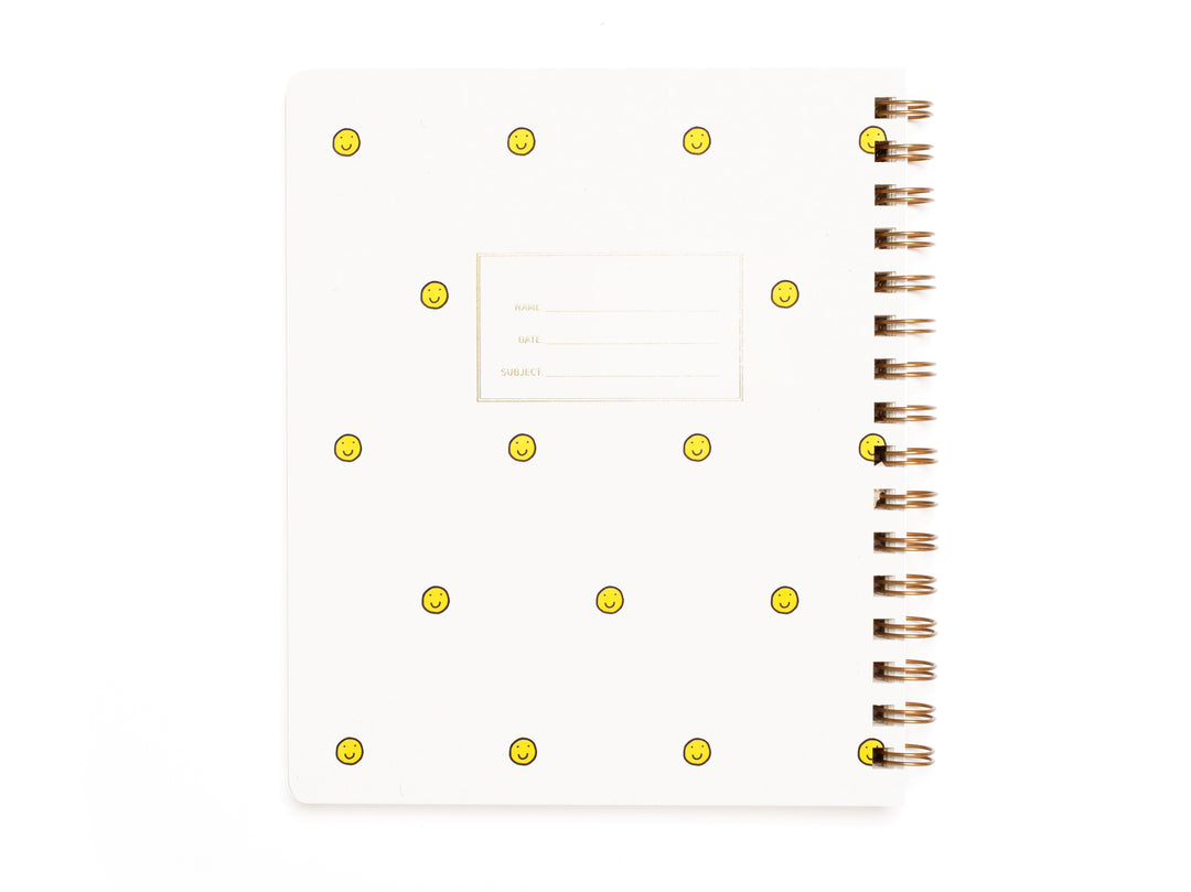 Lefty Standard Notebook - Smiley Face