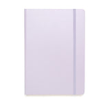 Lilac Hardcover A5 Medium Notebook - Dotted