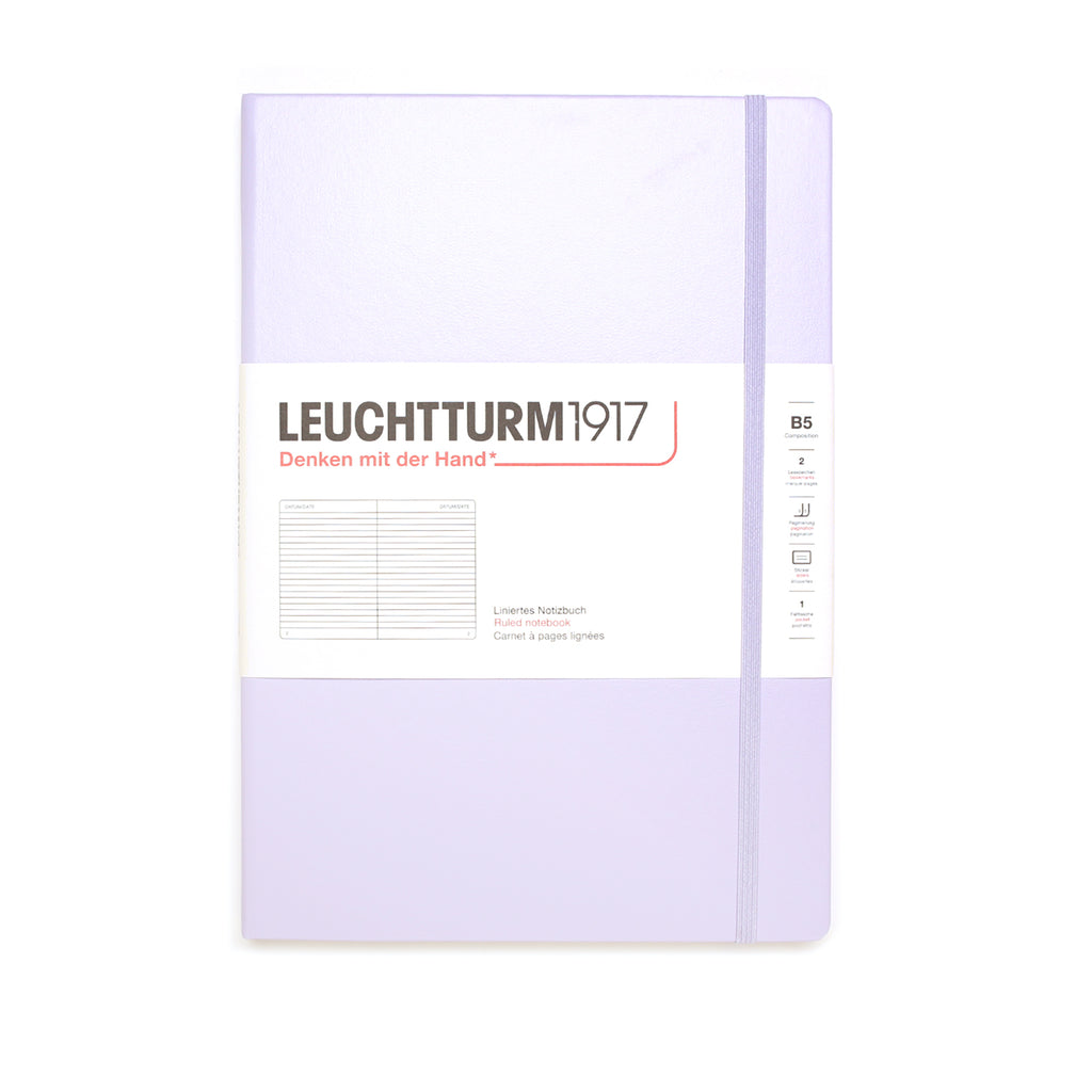 Lilac Hardcover B5 Composition Notebook - Lined