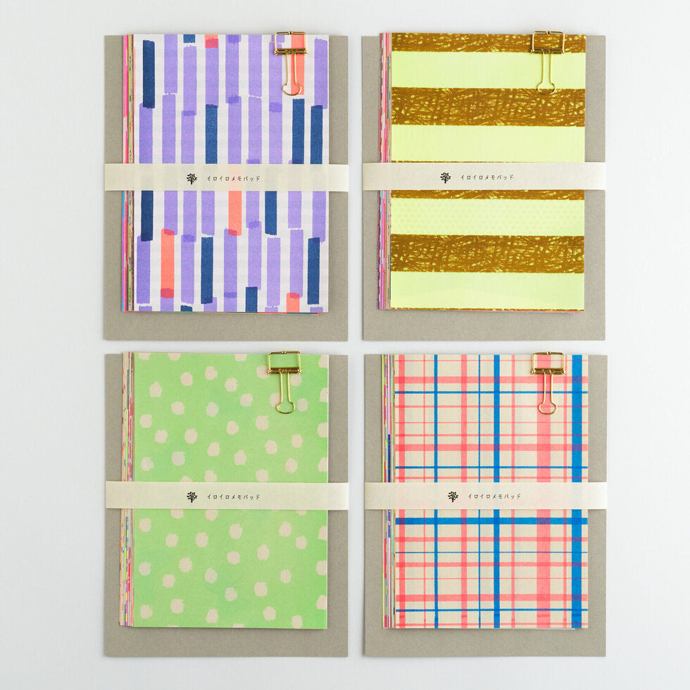 Irorio Memo Pad Neon - Large