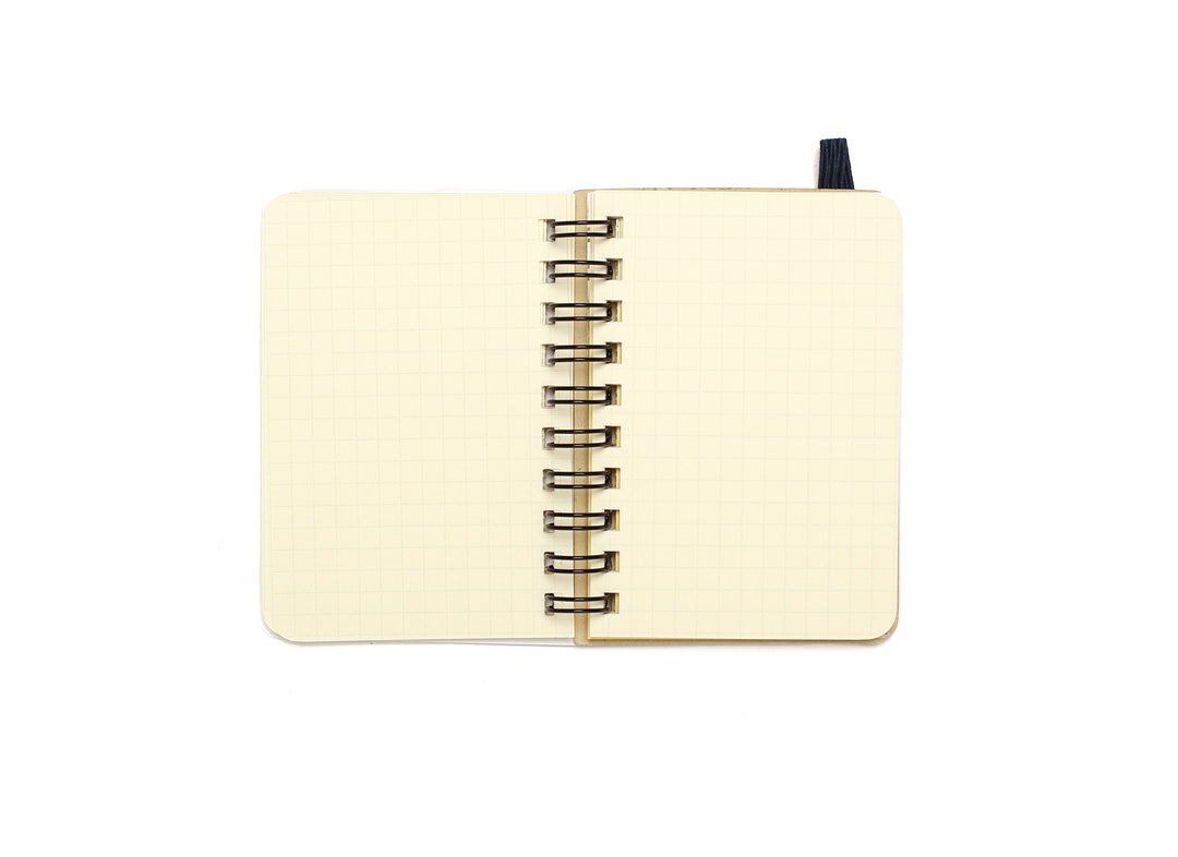 Rollbahn Mini Memo Notebook - Grid: Sky Blue