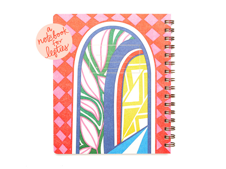 Lefty Standard Notebook - Botanical Archway