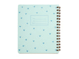 Lefty Standard Notebook - Blue Hearts