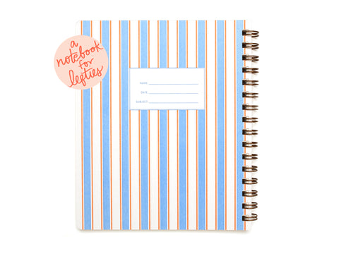 Lefty Standard Notebook - French Stripes