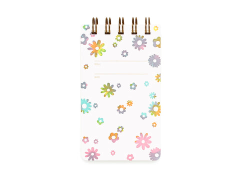 Reporter Notebook - Floral Confetti