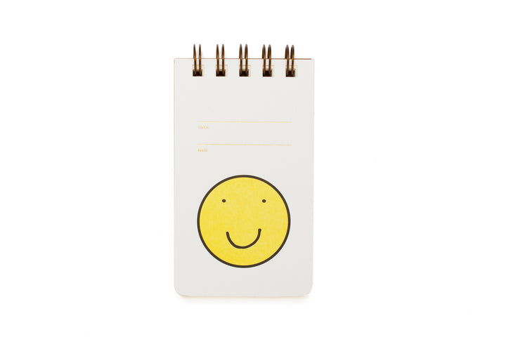 Reporter Notebook - Smiley Face