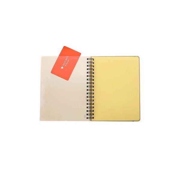 Rollbahn Spiral Notebook - Grid: Greige