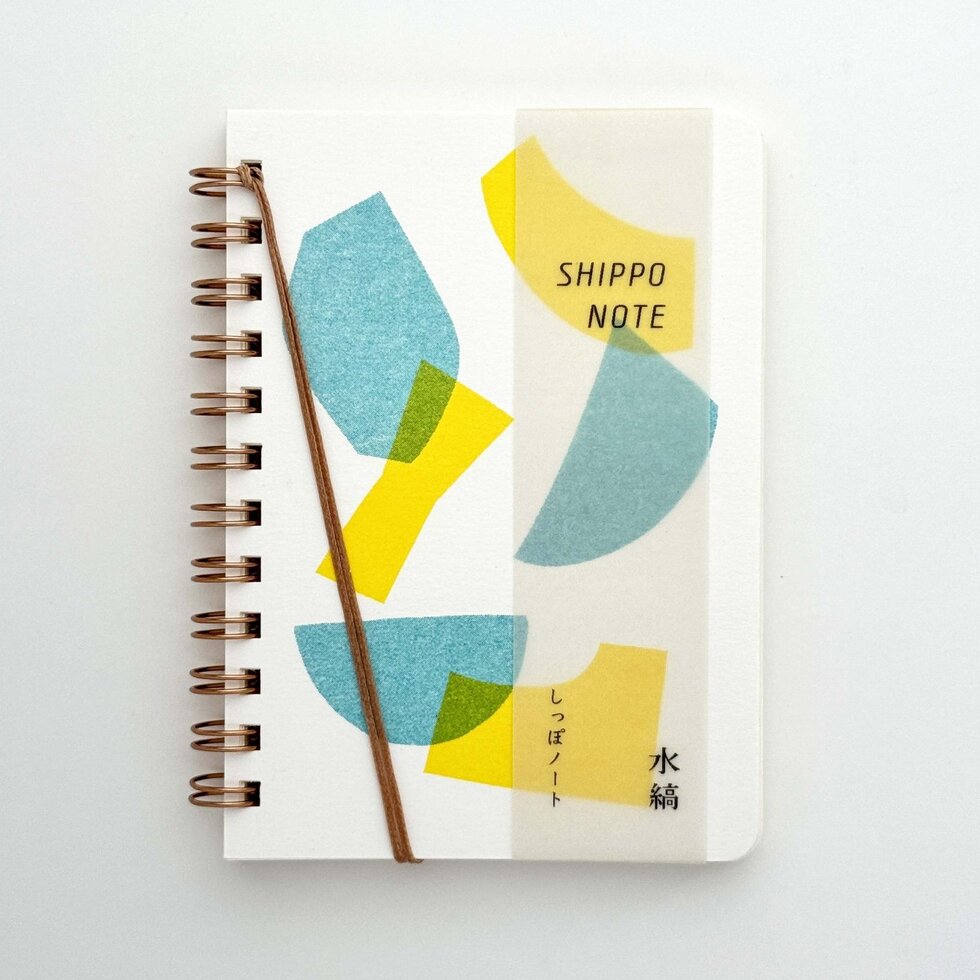 Shippo Spiral Notebook - Shapes