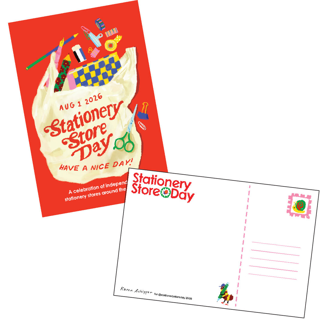 Stationery Store Day 2026 Postcard