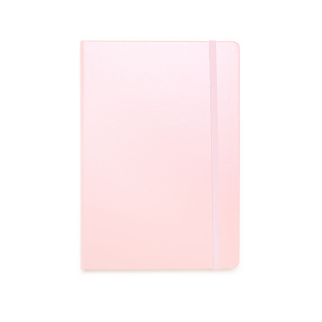 Powder Hardcover A5 Medium Notebook - Dotted