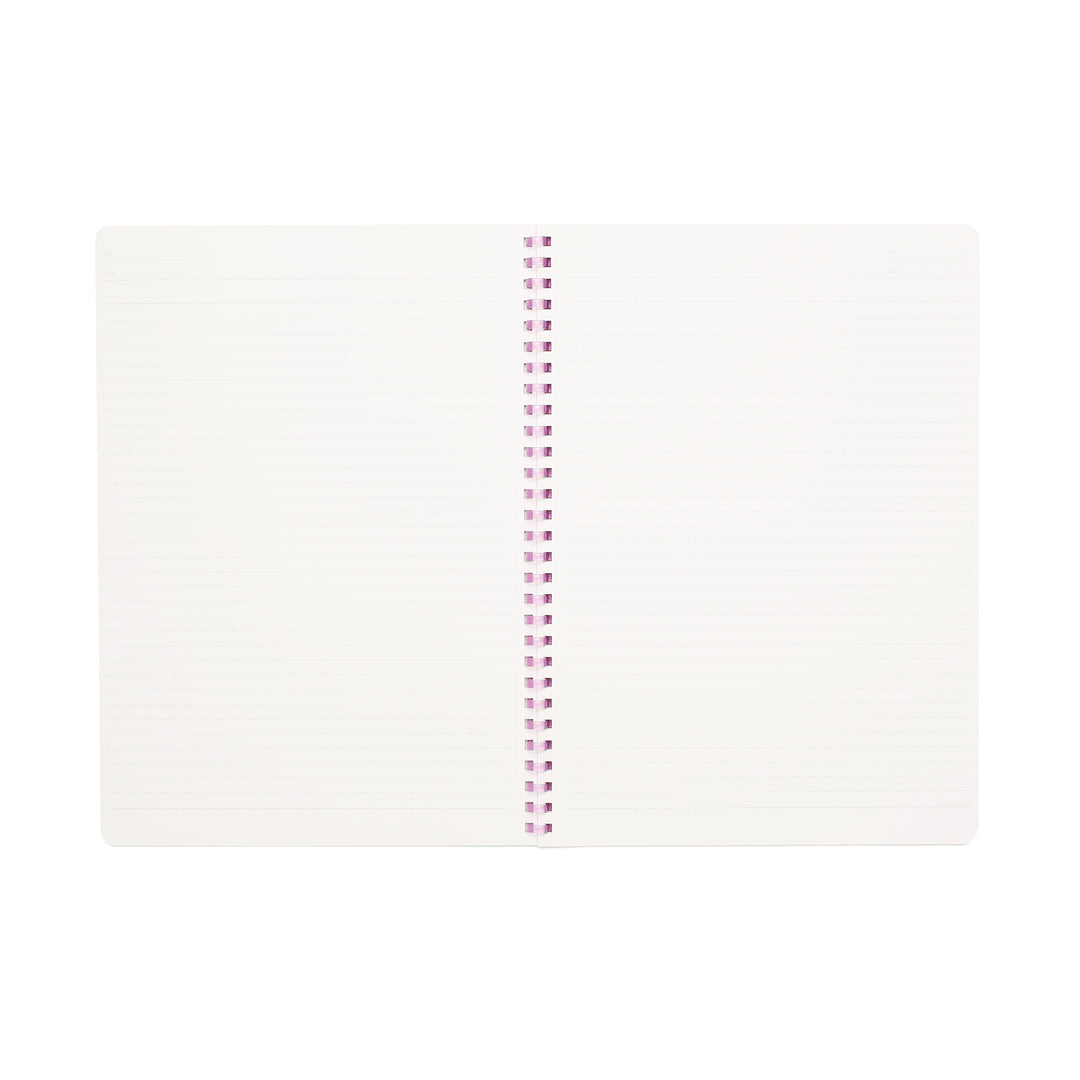 Campus Soft Ring B5 Notebook Lined - Purple