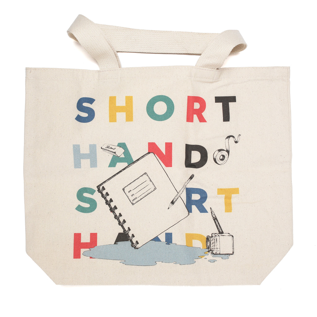 Shorthand Tote Bag - Notebook