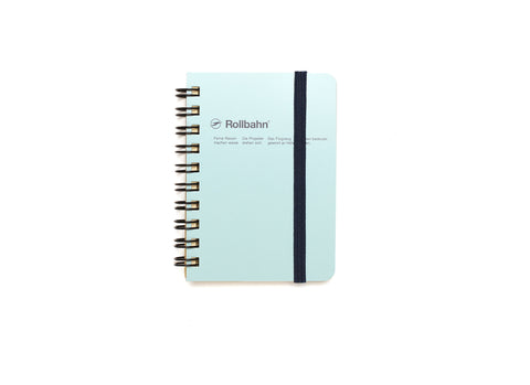 Sky Blue Mini Memo Notebook - Grid