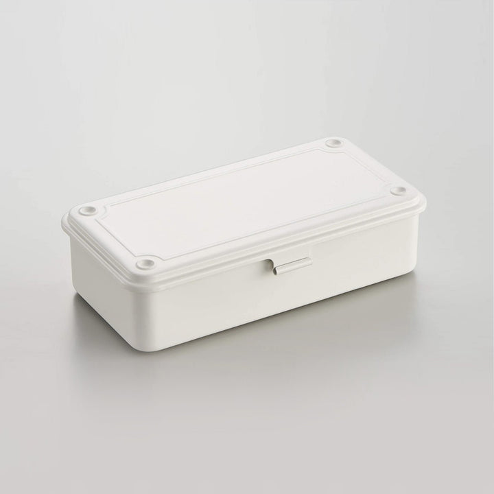 T-190 Steel Stackable Storage Box - White