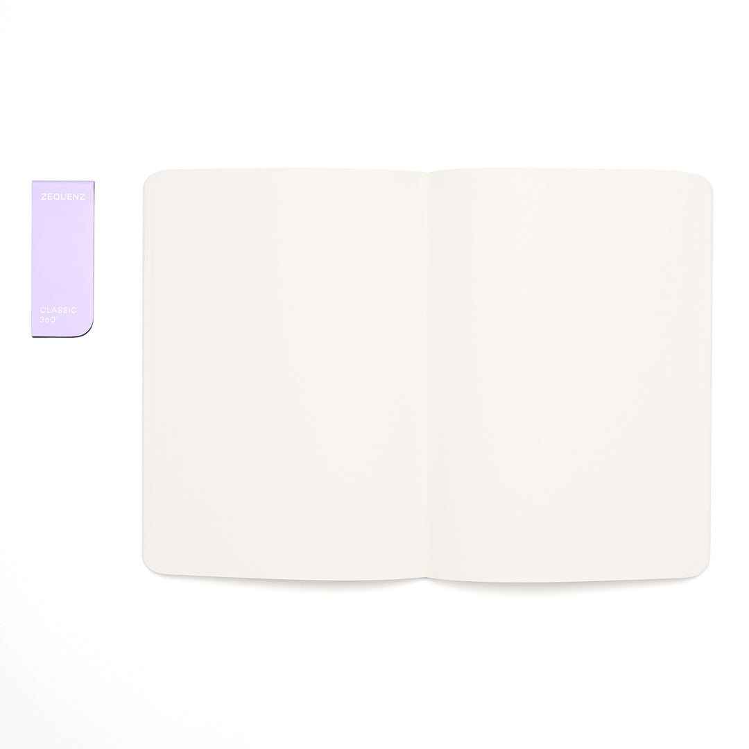 Zequenz Notebook B6 Blank - Lavender