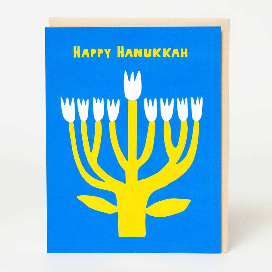 Flower Menorah
