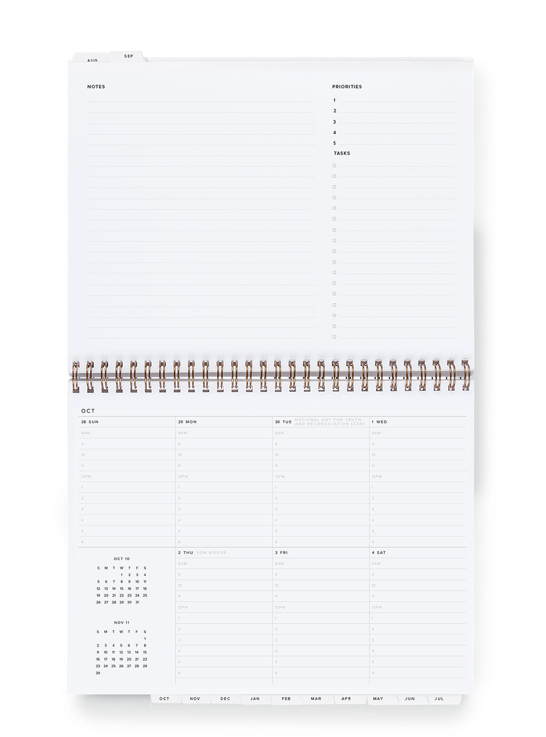 2025-2026 Academic Weekly Task Planner - Chambray