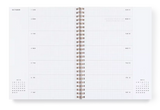 2023/2024 Weekly Notebook Planner - (Dove Grey)