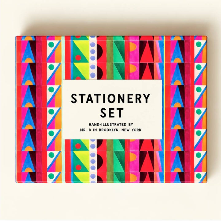 Patterned Stationery Set