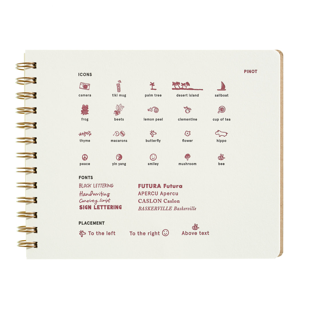Custom Stationery - Flat note + Envelope