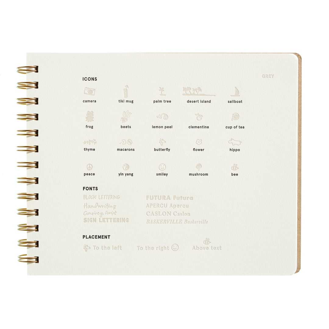 Custom Stationery - Flat note + Envelope
