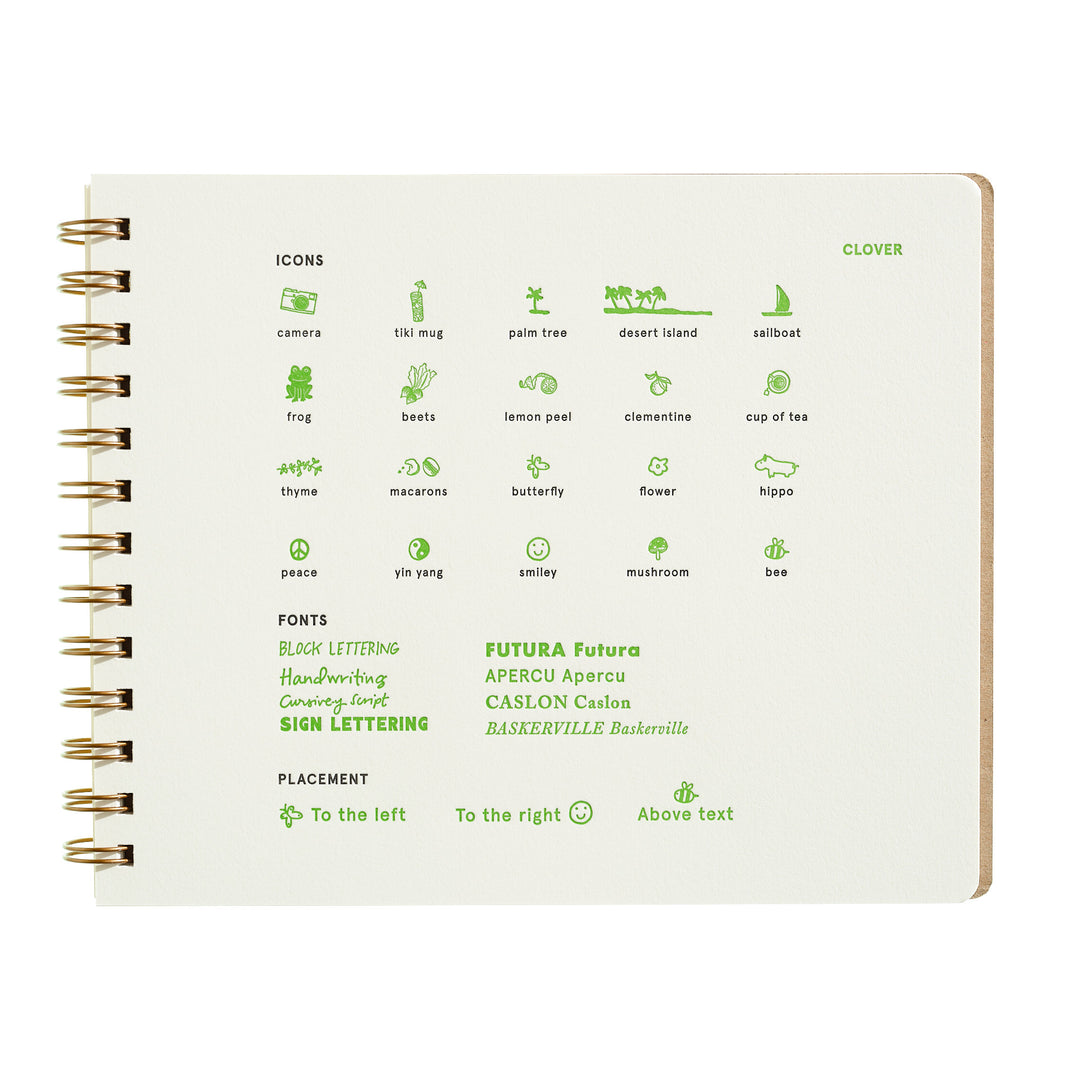 Custom Stationery - Flat note + Envelope