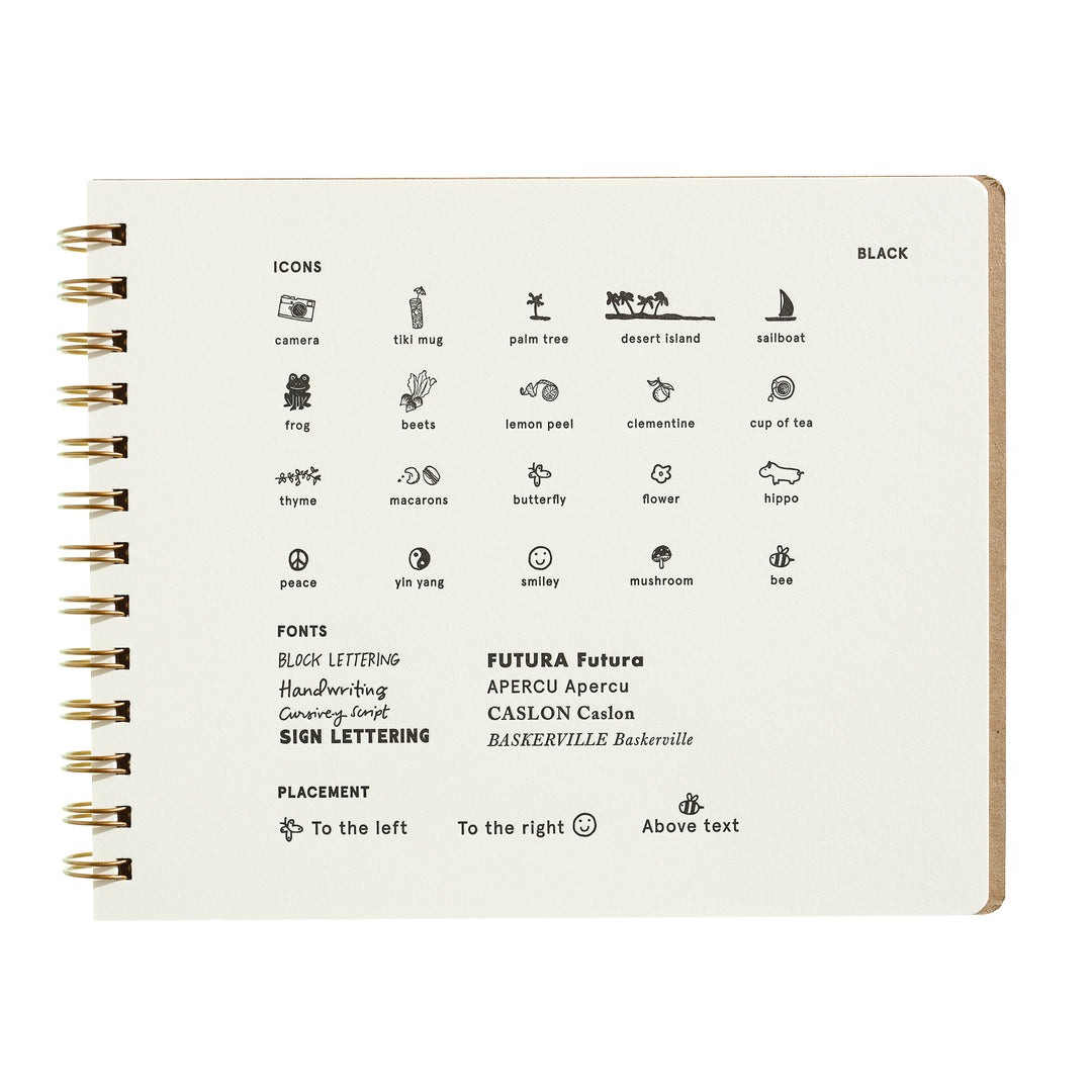 Custom Stationery - Flat note + Envelope