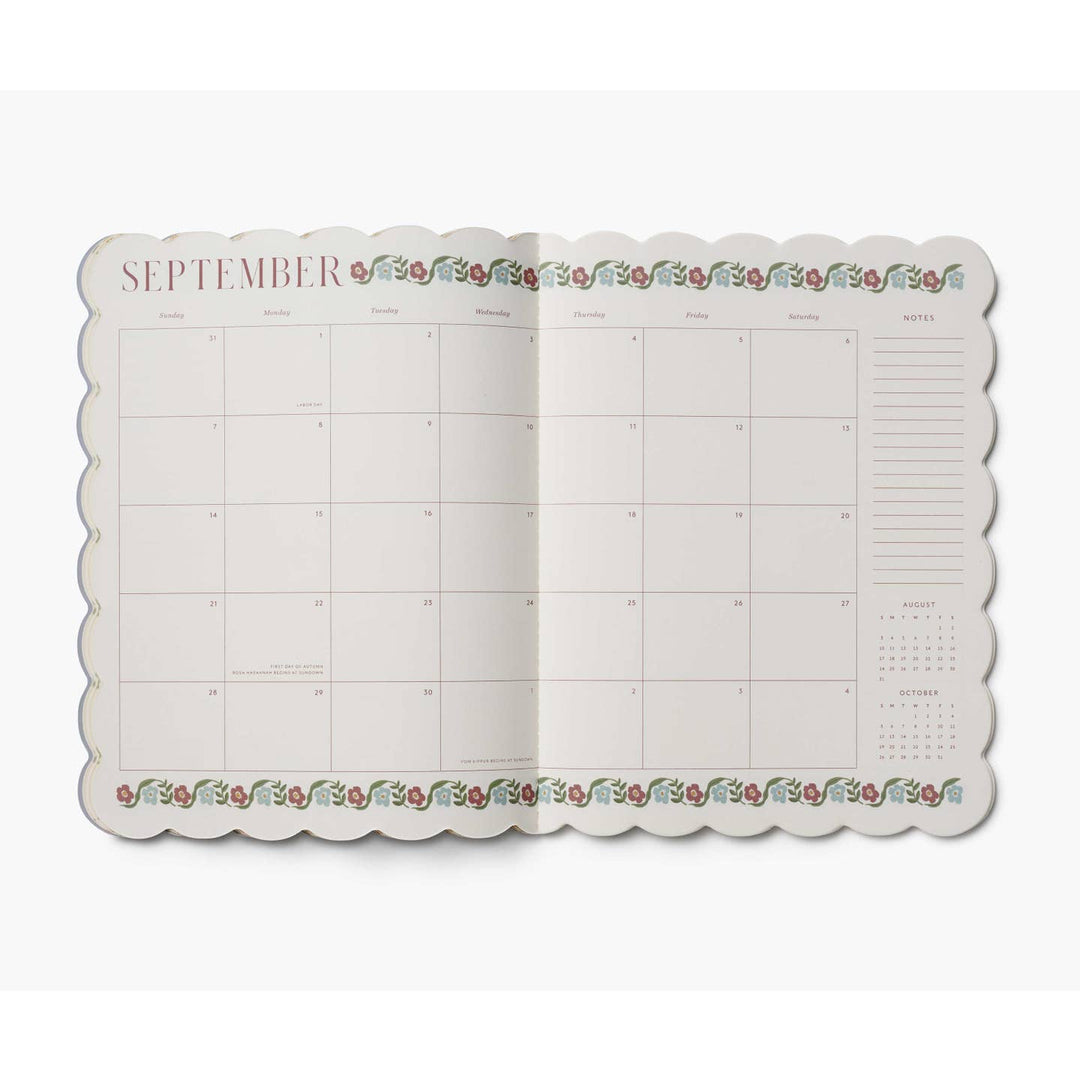 2025-2026 Delphine 12-Month Academic Planner