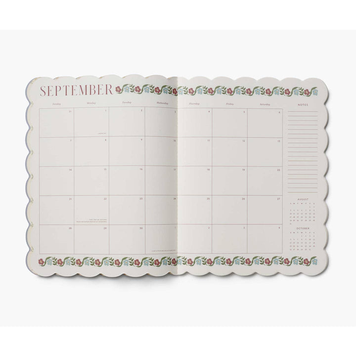 2025-2026 Delphine 12-Month Academic Planner