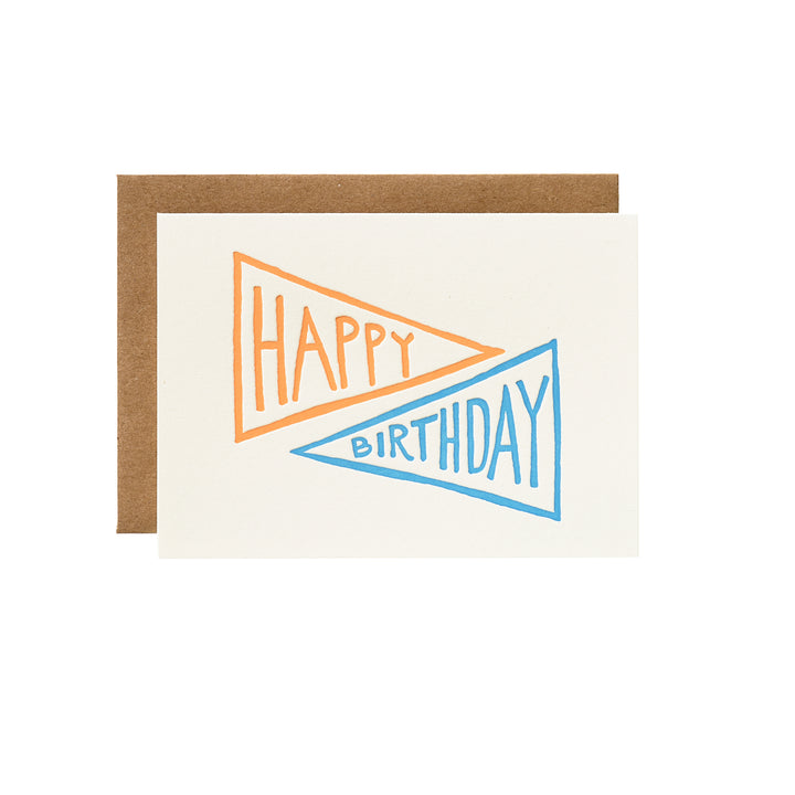 Birthday Pennant Poppy