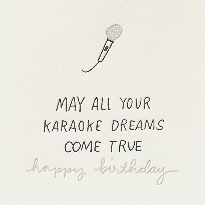 Karaoke Dreams Birthday