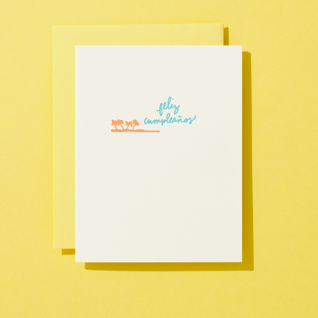 Feliz Cumpleaños Palm Tree