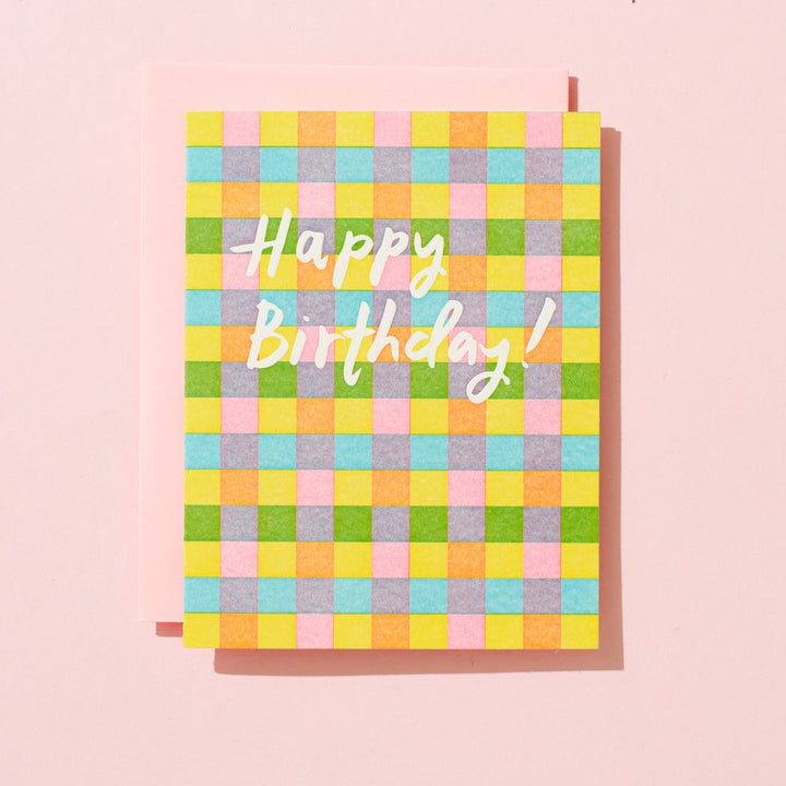 Plaid Birthday