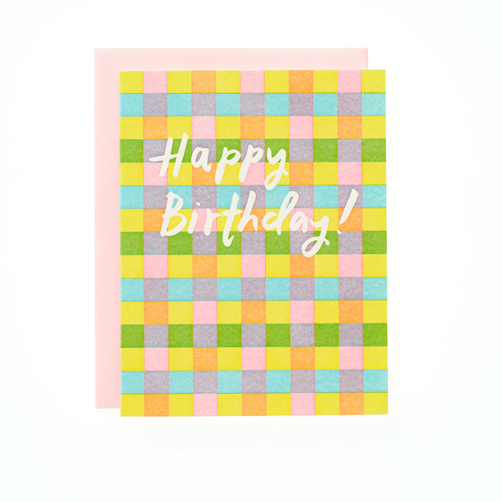 Plaid Birthday