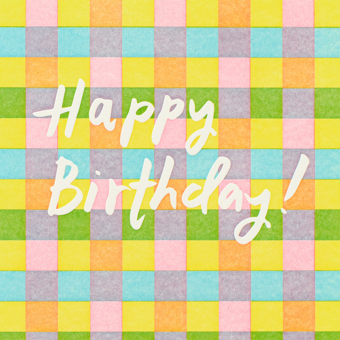 Plaid Birthday