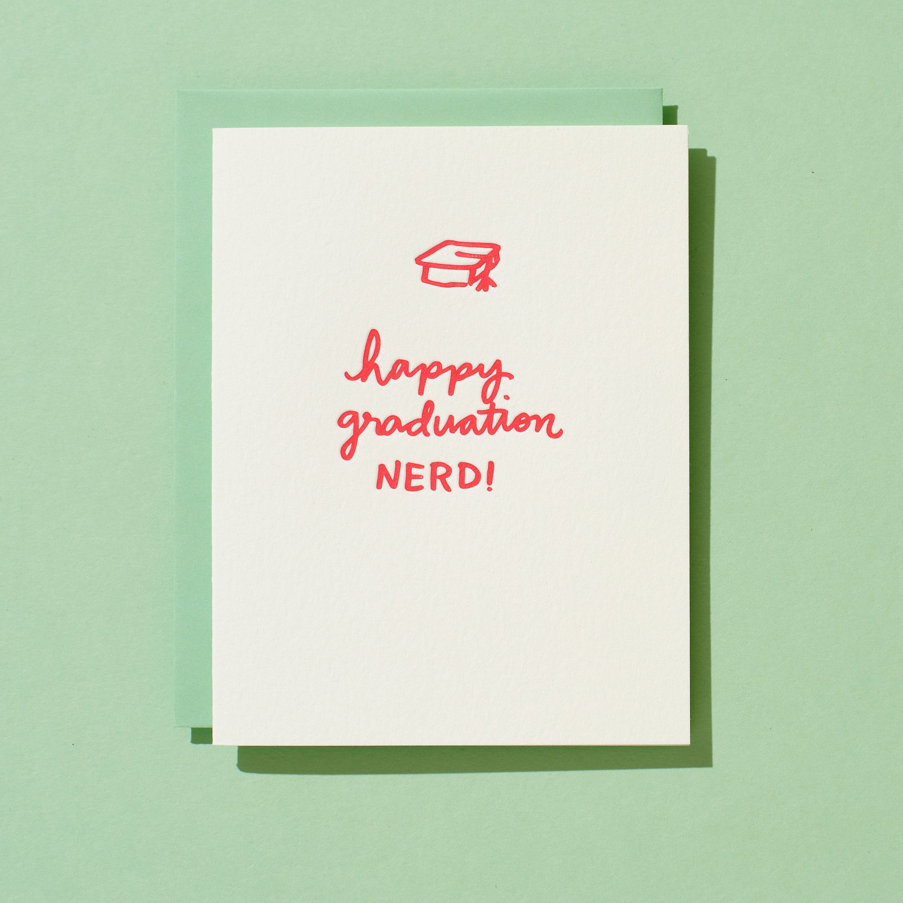 mint grad cards Graduation Nerd