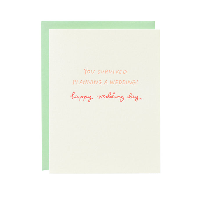 You Survived Planning a Wedding