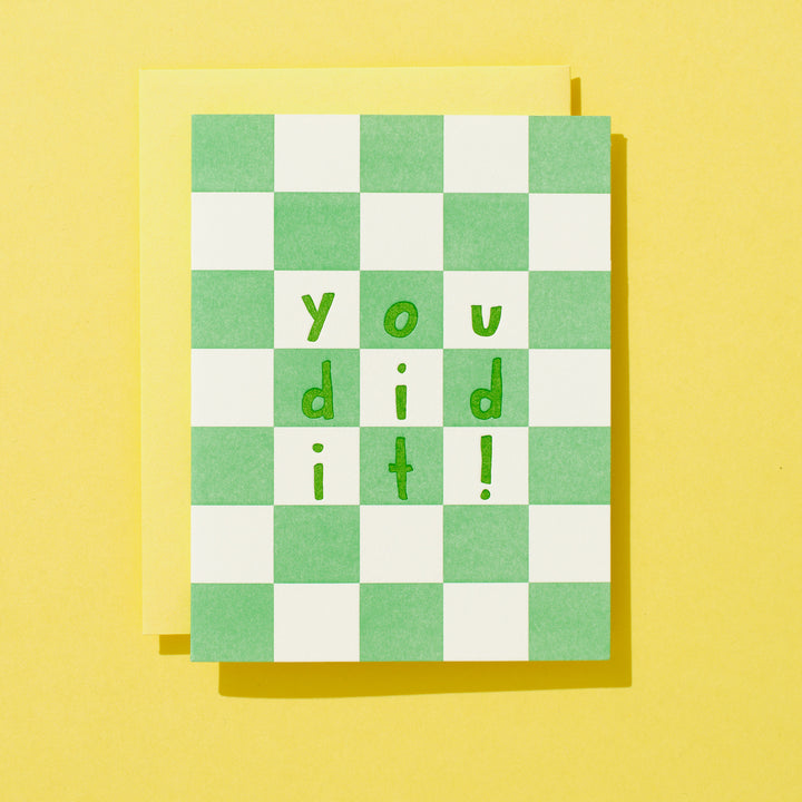 You Did It Checker