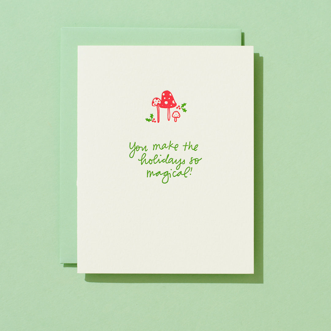 Holiday Mushrooms