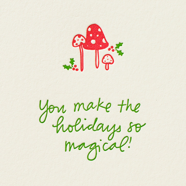 Holiday Mushrooms