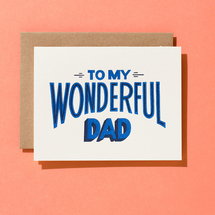 To My Wonderful Dad