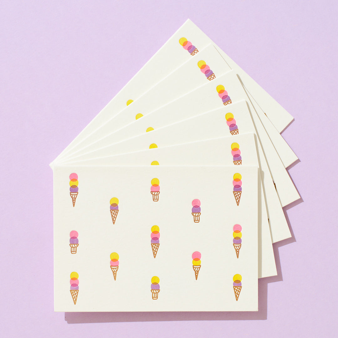 Ice Cream Pattern Box Set