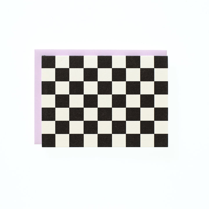 Checker Black Pattern Box Set