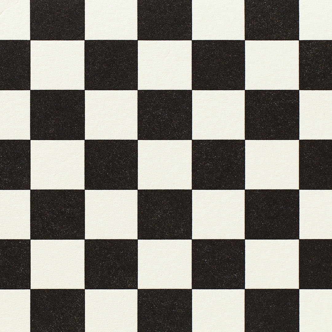 Checker Black Pattern Box Set
