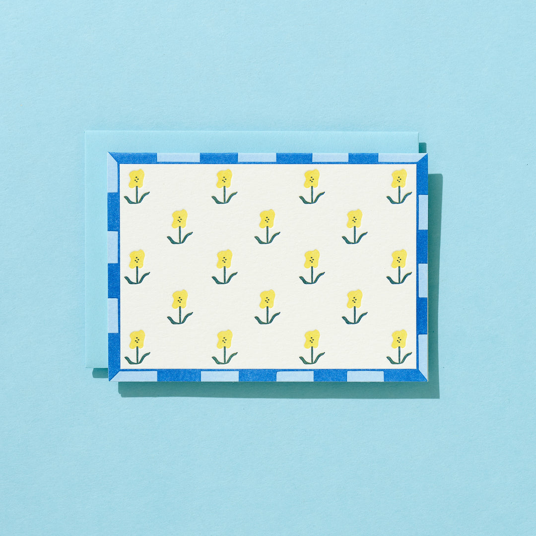 Yellow Floral Pattern Box Set