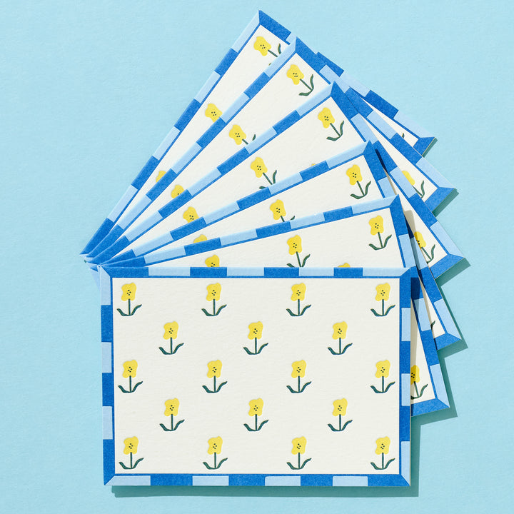 Yellow Floral Pattern Box Set