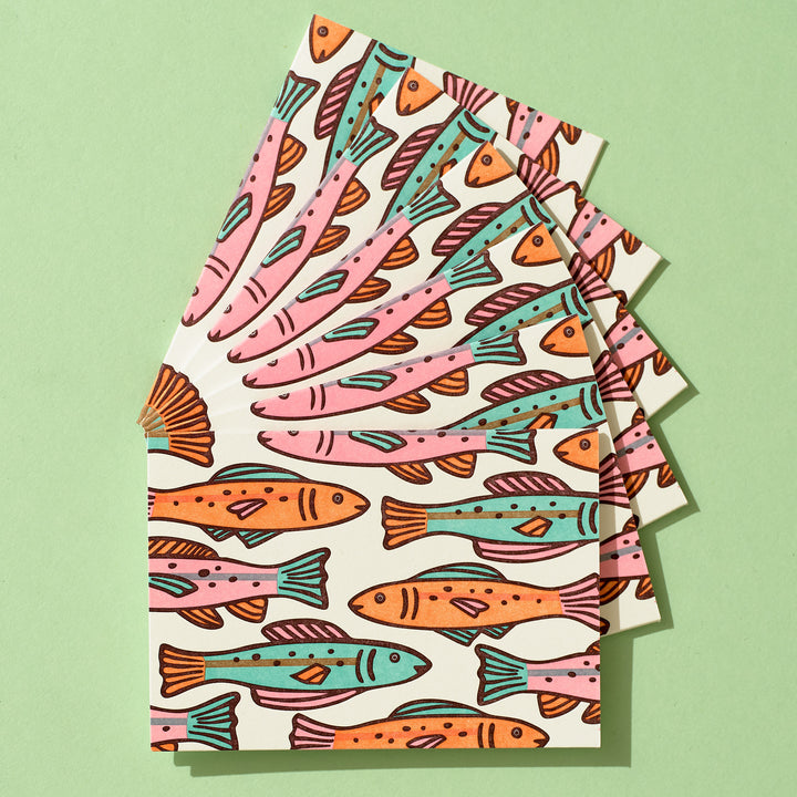 Colorful Fish Pattern Box Set
