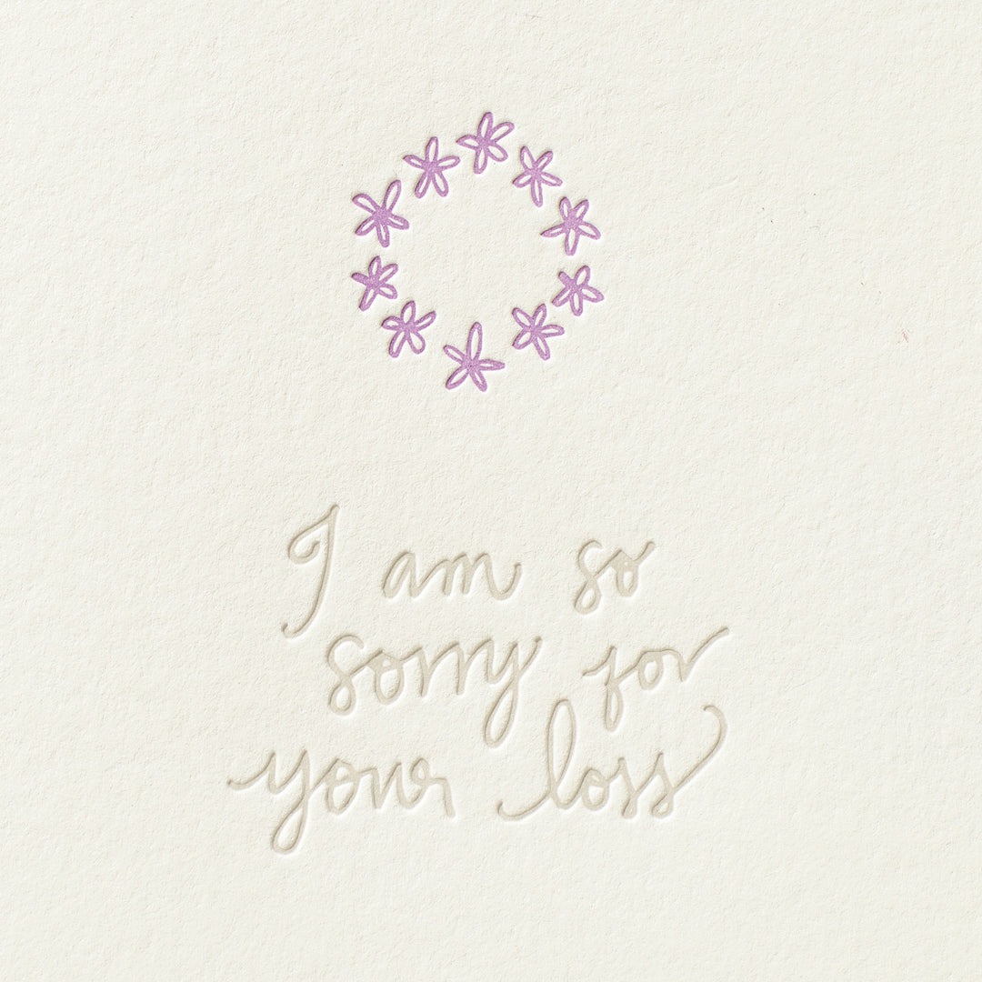So Sorry For Your Loss