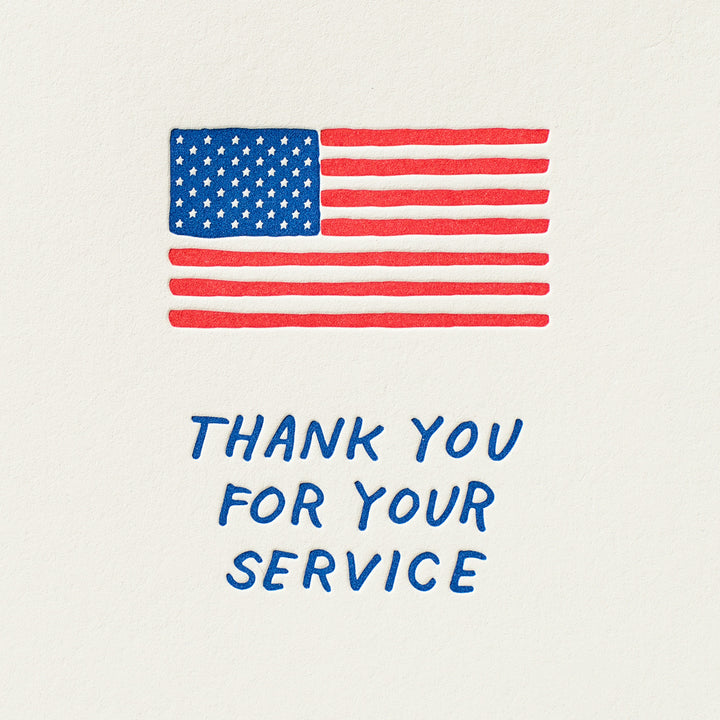 Thank You For Your Service