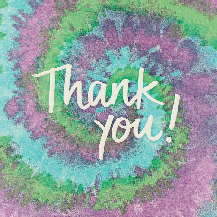 Tie Dye Thank You